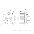 Universal blower motor for VW TRANSPORTER VW T4